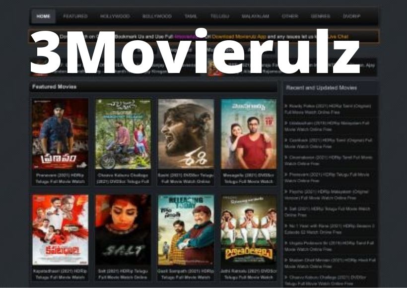 3Movierulz 2022- Watch Download New HD Movies On Movierulz3