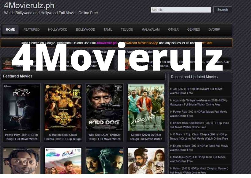 Movierulz4 or 4Movierulz | Download Latest HD Movies Online Free 2021