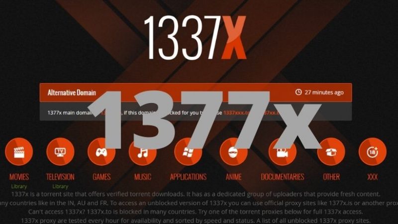 1377x Proxy List | Unblock 1377x [Latest 2023]