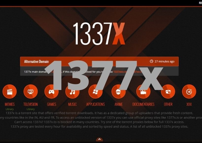1377x Proxy – Download Movies, TV Series, Games, Music And More