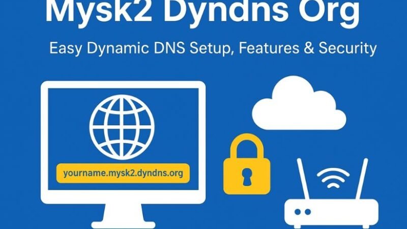Mysk2 Dyndns Org: Easy Dynamic DNS Setup, Features & Security