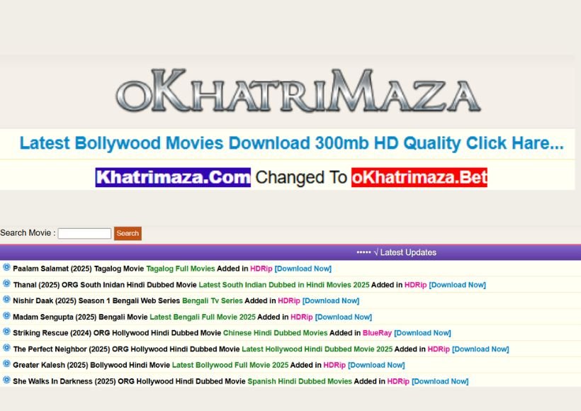 Okhatrimaza: Free Movie Downloads, Risks, and Safe Alternatives