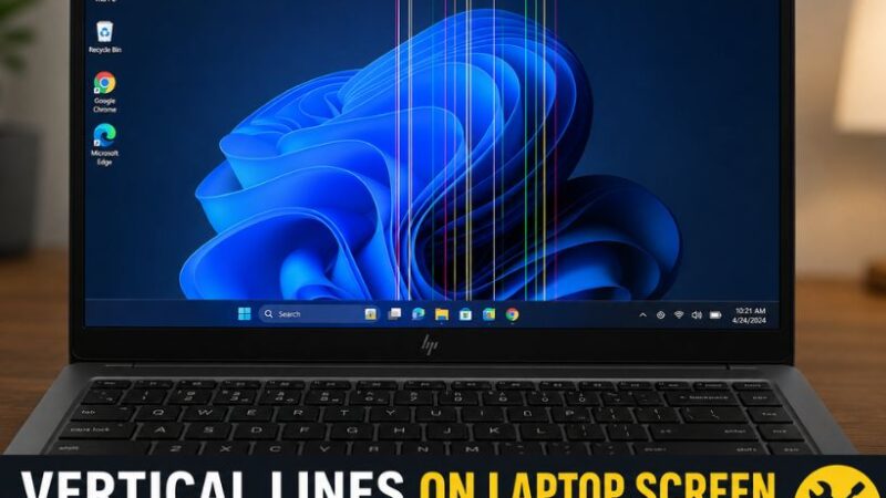Vertical Lines on Laptop Screen: Causes, Fixes, and When to Replace It