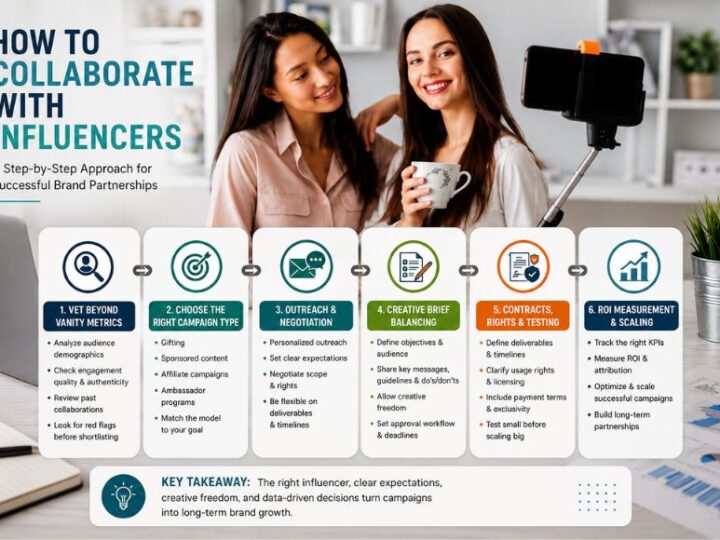 How to Collaborate With Influencers: 6 Steps For Brands