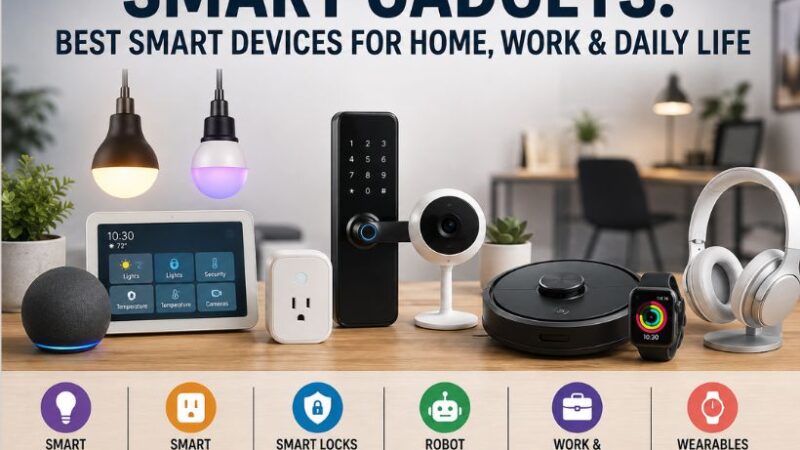 Smart Gadgets: Best Smart Devices for Home, Work & Daily Life