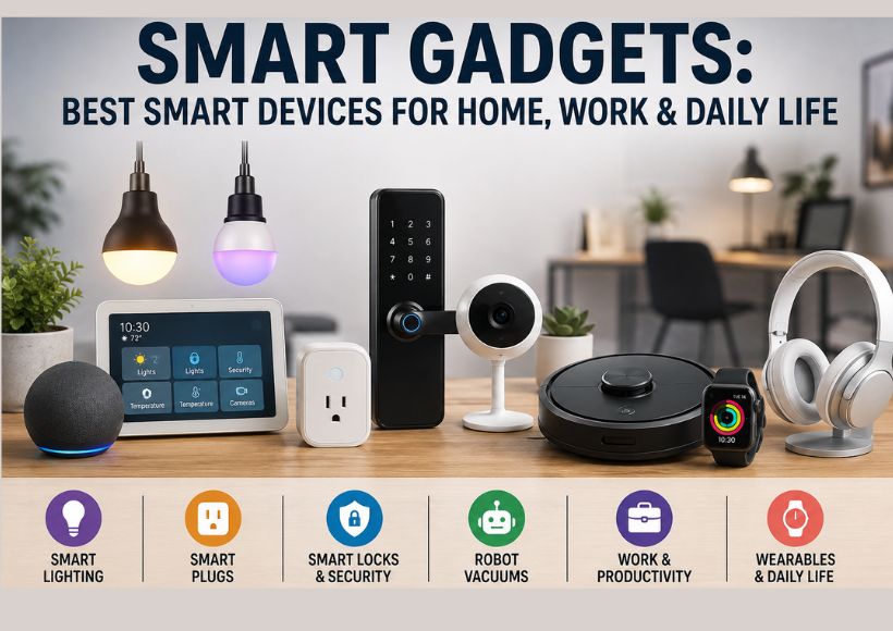 Smart Gadgets: Best Smart Devices for Home, Work & Daily Life