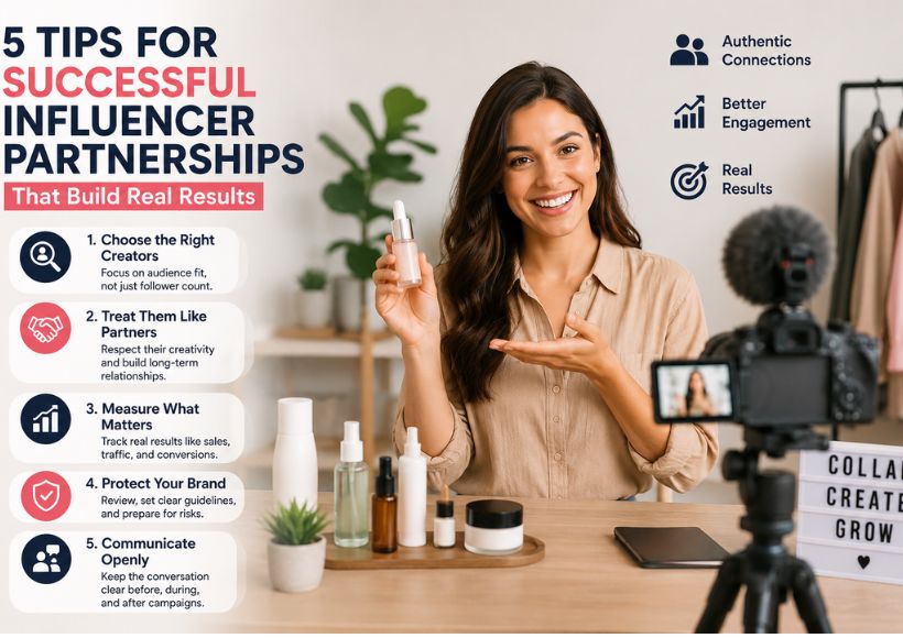 5 Tips for Successful Influencer Partnerships Today That Build Real Results