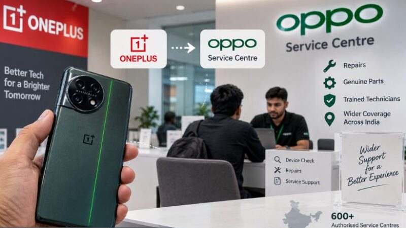 Why OnePlus Uses OPPO Service Centres for Repairs in India