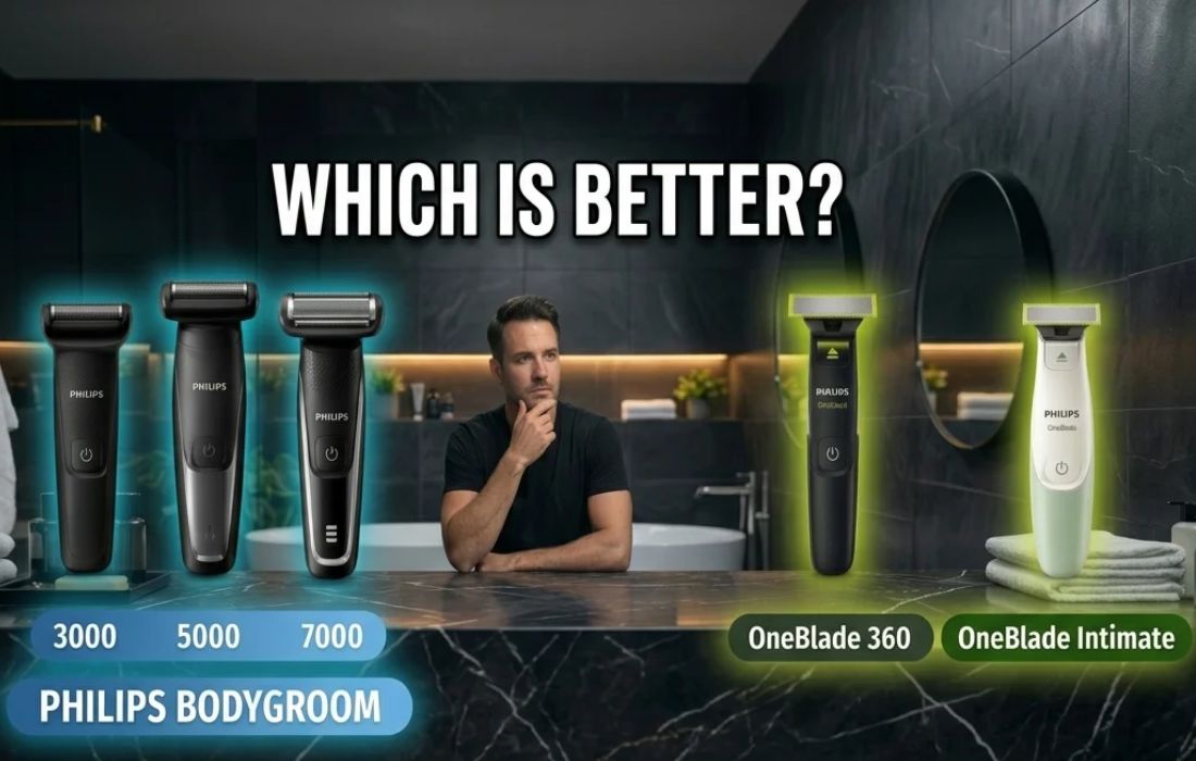 Philips Bodygroom vs OneBlade Intimate: Which Is Better?