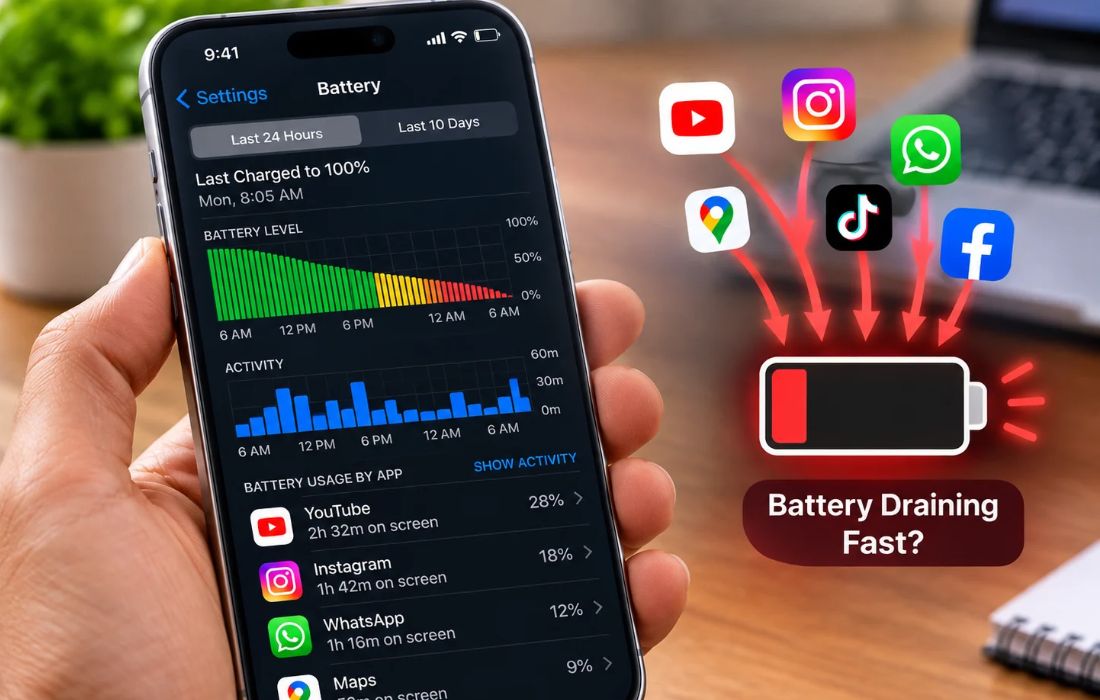 Why Is My iPhone Battery Draining So Fast?